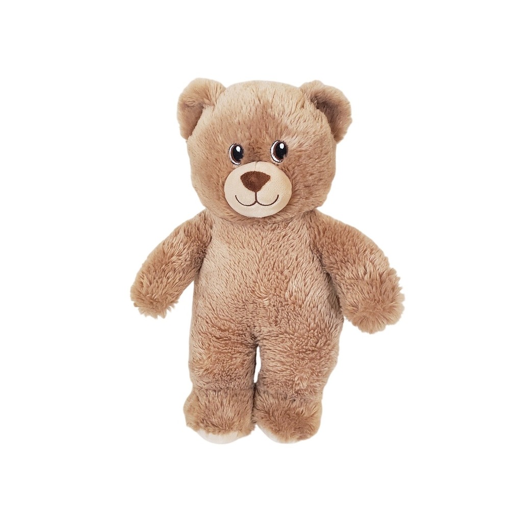 Build a Bear Workshop Beige Teddy Bear Plush Toy Stuffed Animal‎ 15"